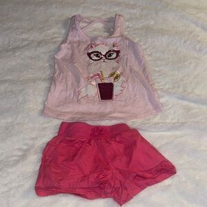 Place 5 Pink Kids Matching Set